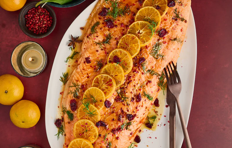 Grilled Grouper Fillets with Lemon Herb Butter